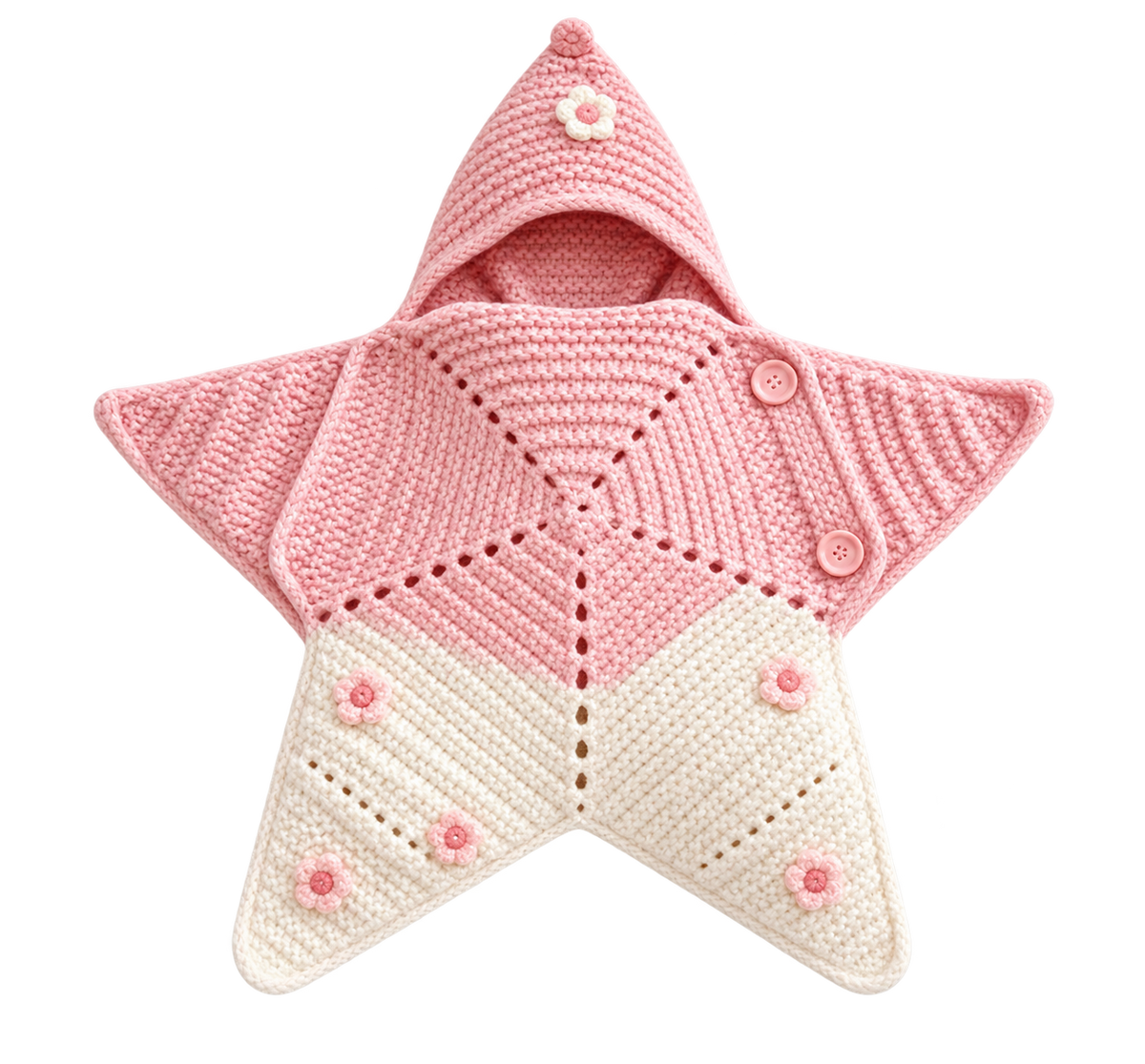 YAOMIRA Starfish Baby Wrap & Photo Outfit | 63–93 cm
